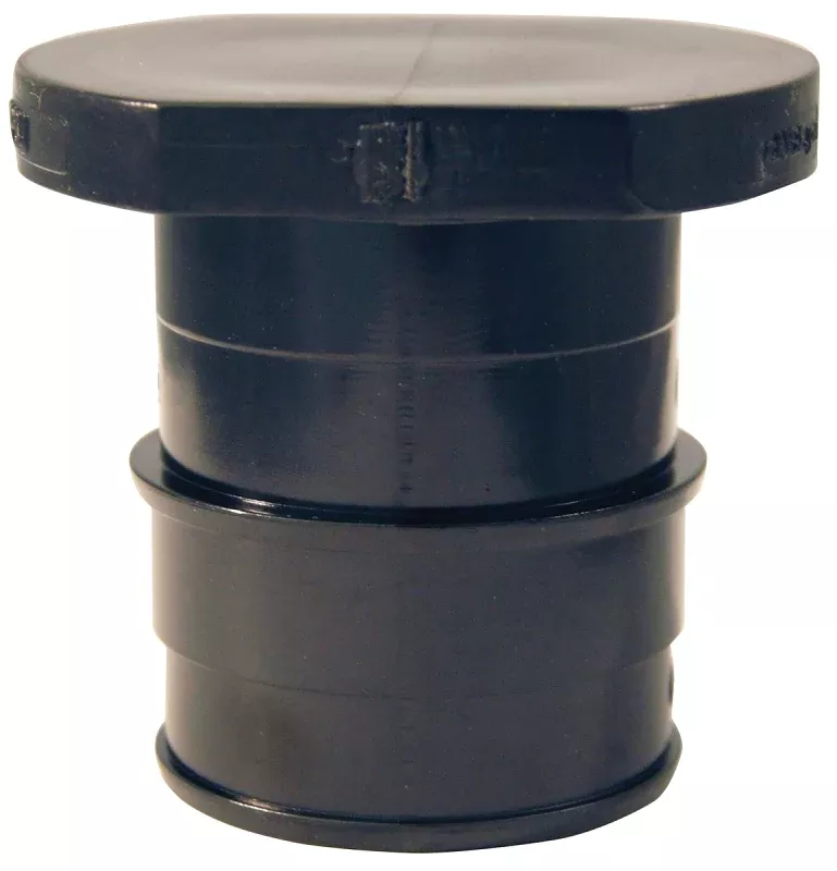 Apollo ExpansionPEX Series EPXPAP110PK Pipe Plug, 1 in, Barb, PEX-A, Poly Alloy, Black