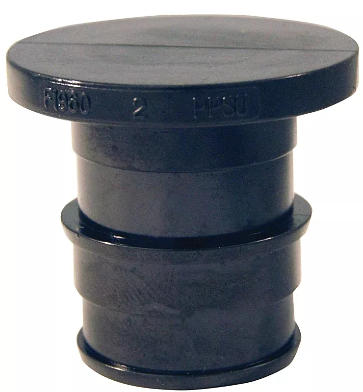 Apollo ExpansionPEX Series EPXPAP3410PK Pipe Plug, 3/4 in, Barb, PEX-A, Poly Alloy, Black