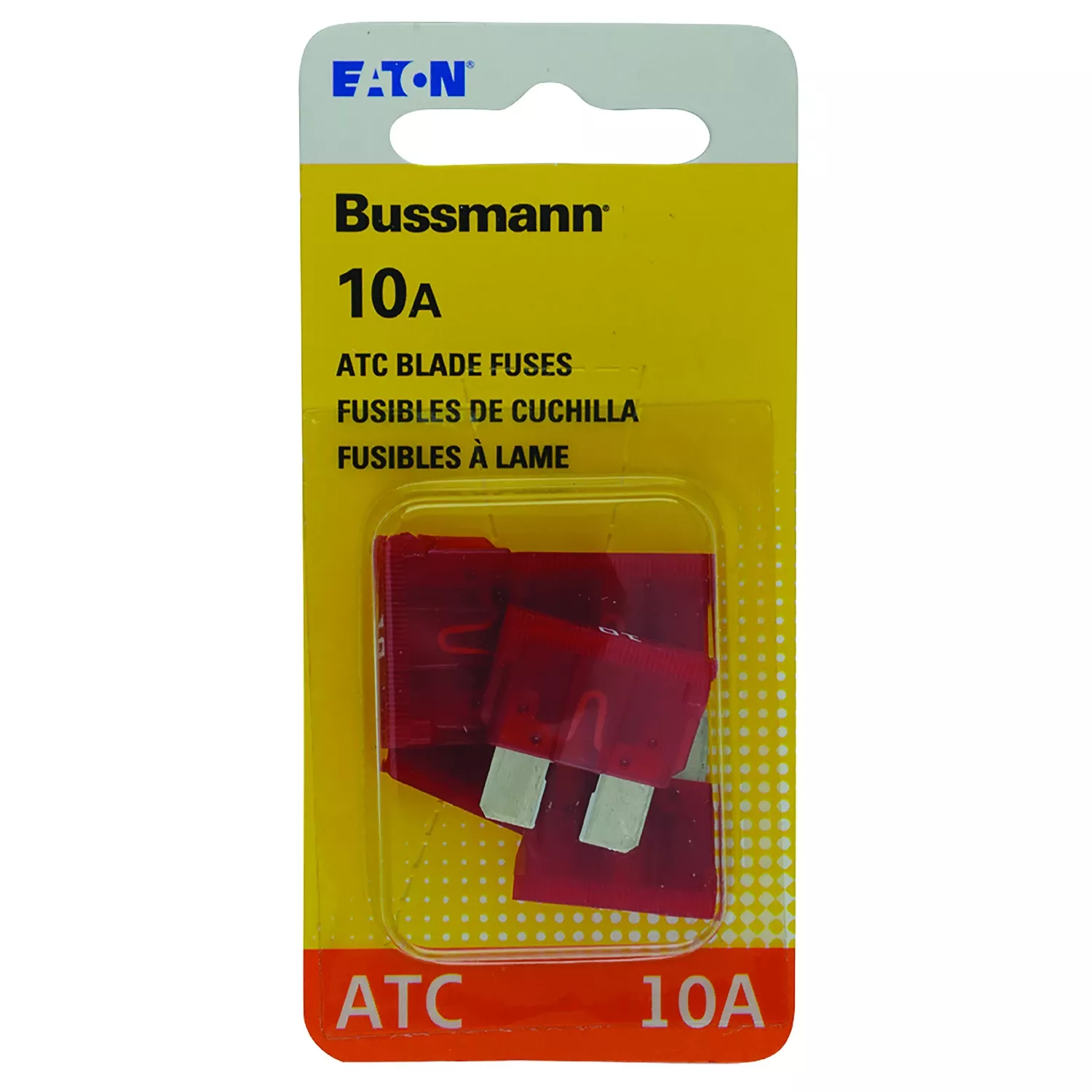 Automotive Blade Fuses, Red, 10-amp, 5-pk.