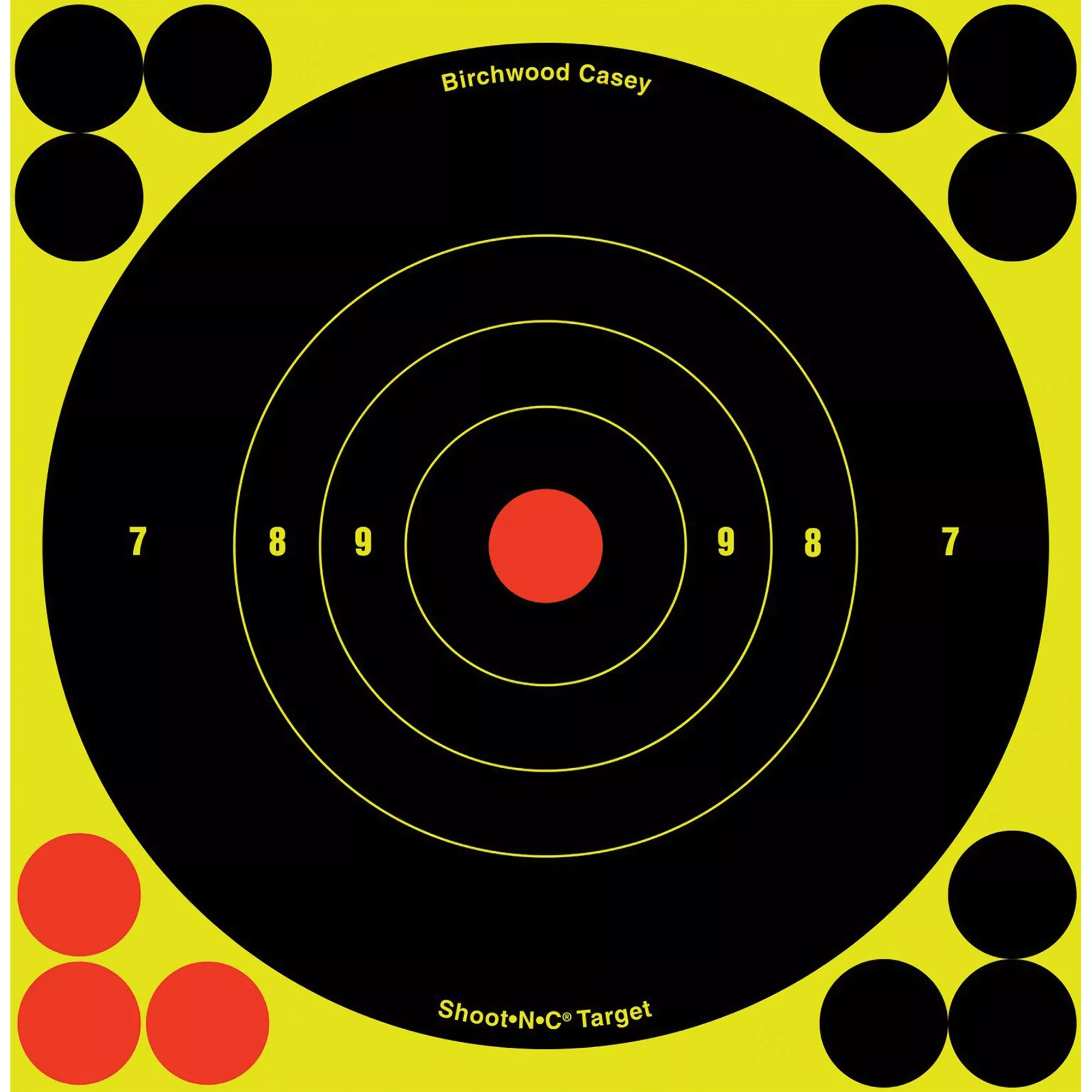 Birchwood Casey Shoot-n-c 6" Bullseye Targets 12 Pack