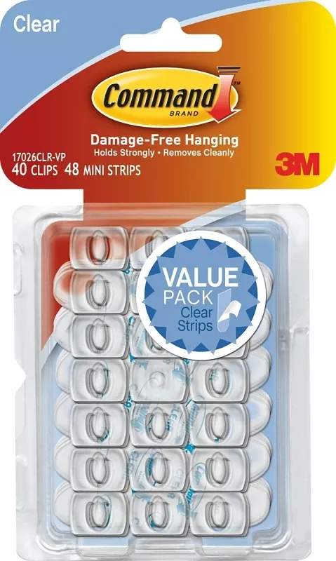 Clear Decorating Clips Value Pack - 40 Clips