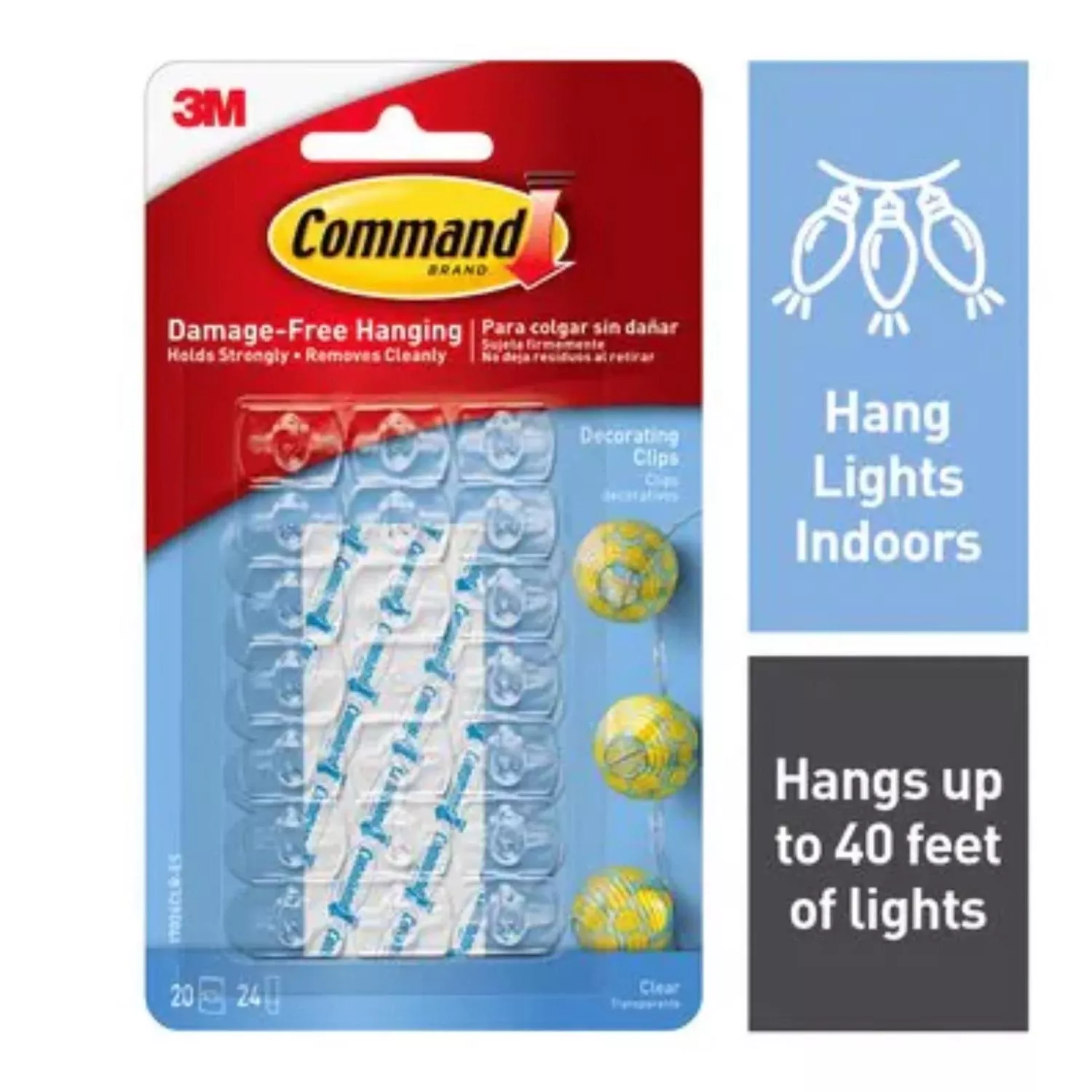 Clear Decorating Clips
