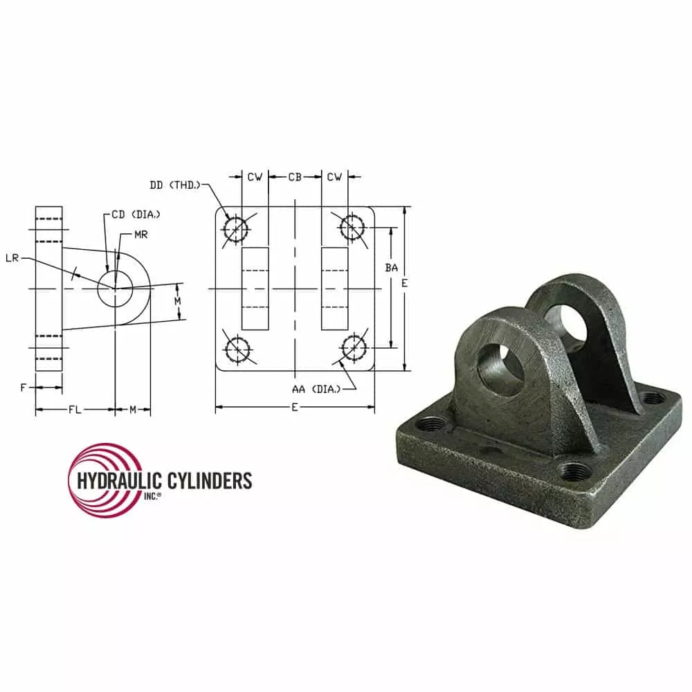 Clevis Bracket, 1/2″