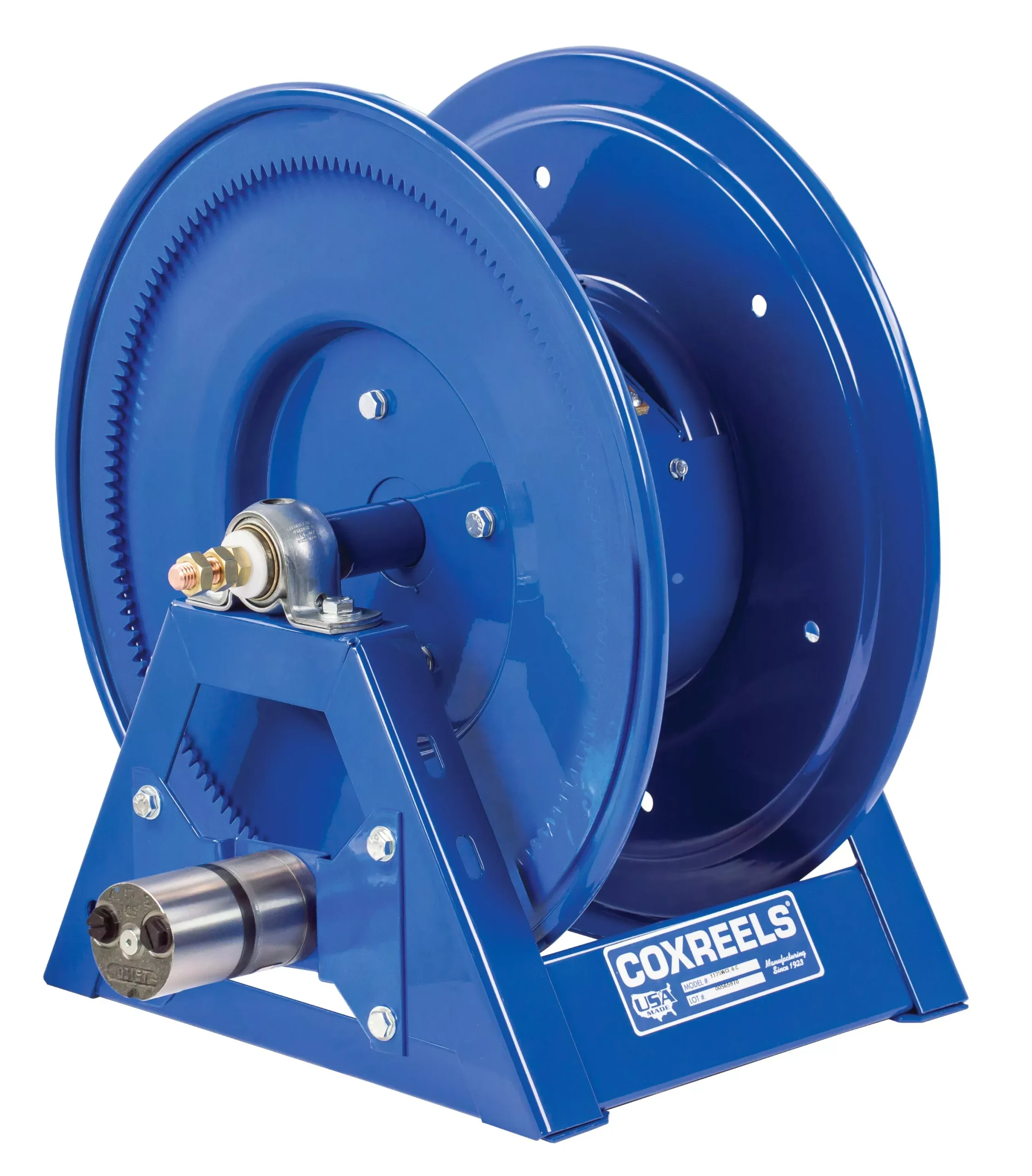 Coxreels 1125WCL-6-C Hand Crank Welding Cable Reel Up to 2AWGx300ft no cable