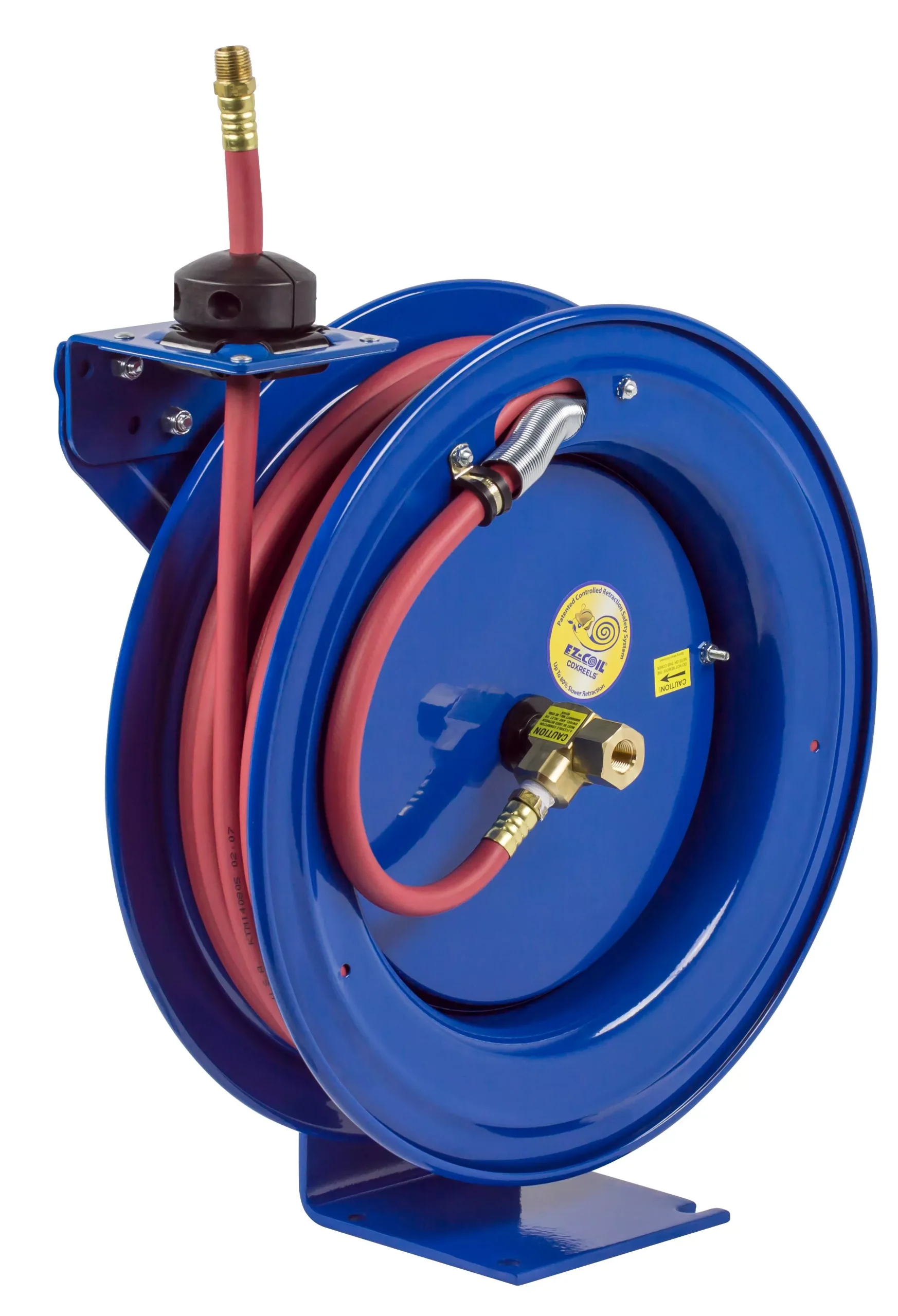 Coxreels EZ-P-LP-125 Safety System Performance Spring Driven Hose Reel 1/4in