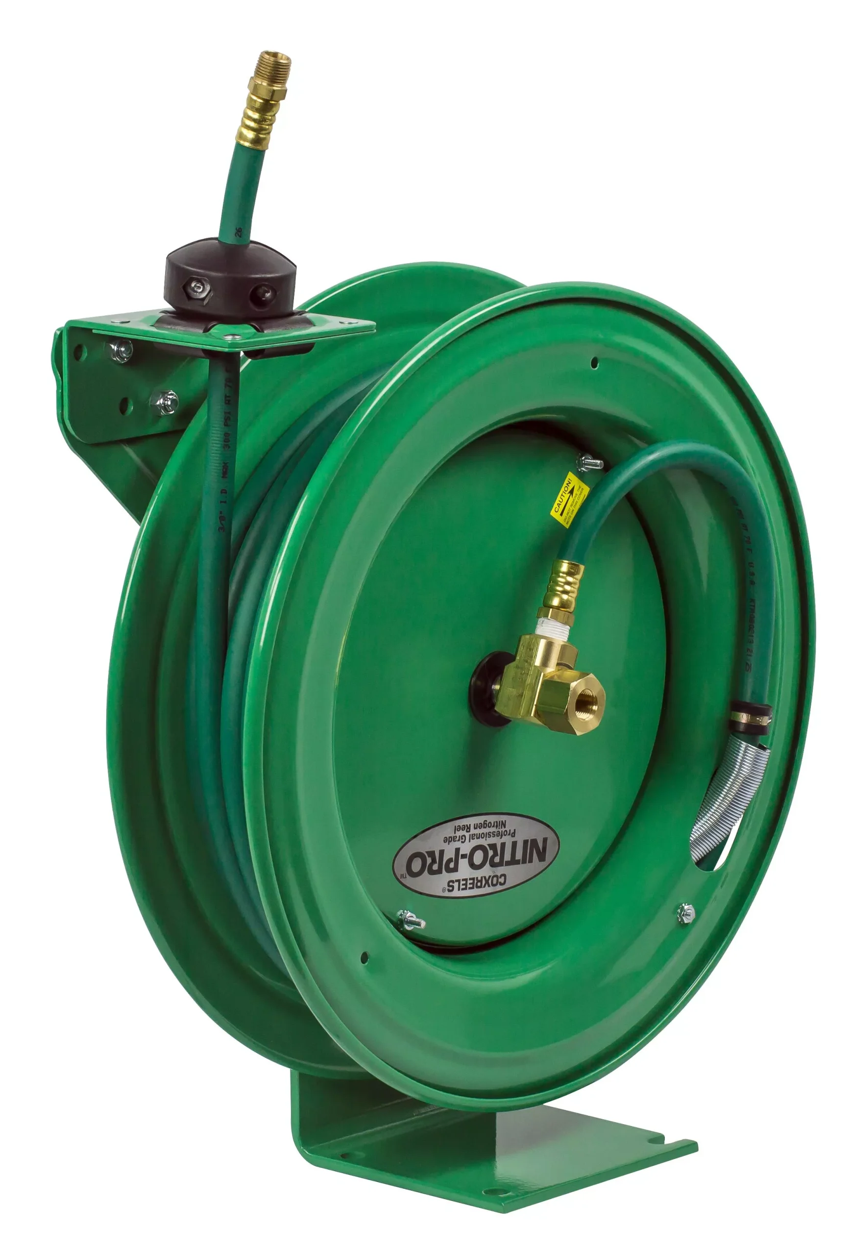 Coxreels EZ-P-NPL-350 Safety System Spring Driven Nitrogen Hose Reel 3/8" 50ft, no hose