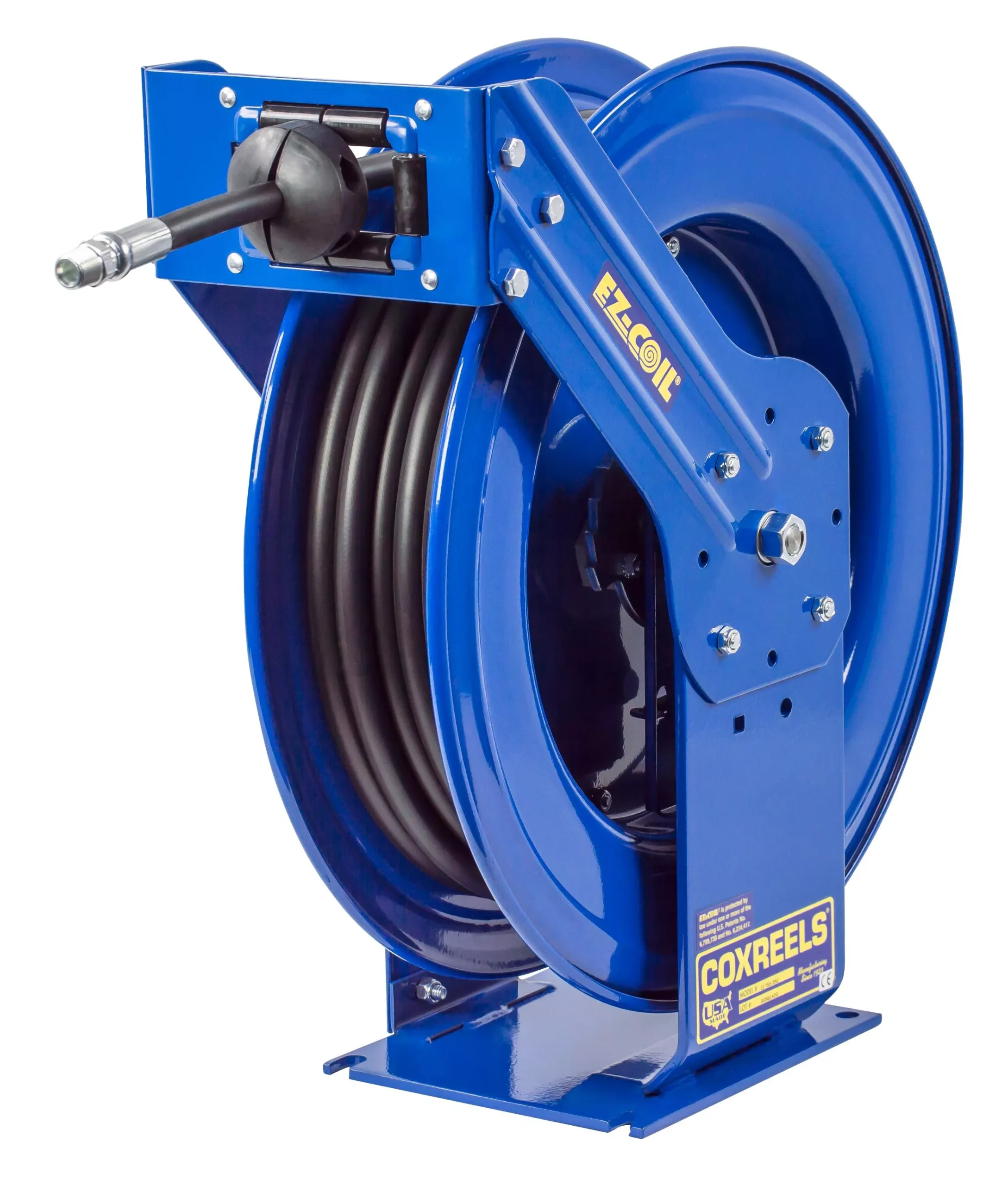 Coxreels EZ-TMP-375 Safety System Spring Driven Hose Reel 3/8" 75ft 3000PSI
