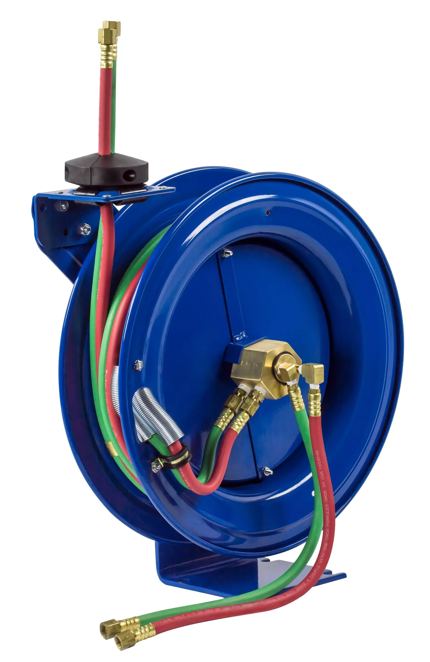 Coxreels P-W-125 Spring Driven Welding Hose Reel 1/4" 25ft Oxy-acet