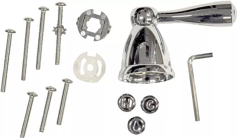 Danco 10423 Decorative Faucet Lever Handle, Zinc, Chrome-Plated