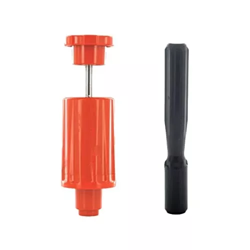 Dawn Industries, Coring Tool & Nut Driver for Installing 1/2" & 3/4" KwikSeal Saddles (HCT-Combo, ND375)