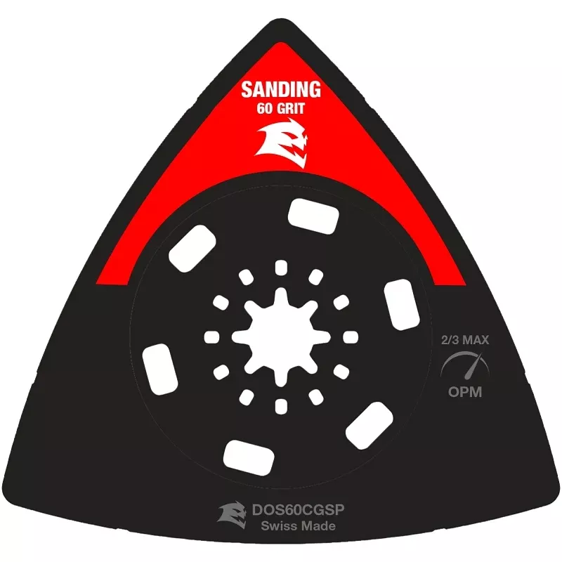 Diablo DOS60CGSP Oscillating Sanding Plate, 60 Grit, Carbide Abrasive