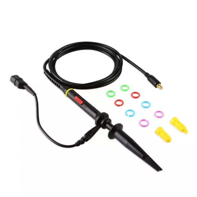 [Discontinued] Probe for Digital Oscilloscope Clip Probes with Accessory Kit ARM DSO 203 201 Nano x1 & x10 60MHz