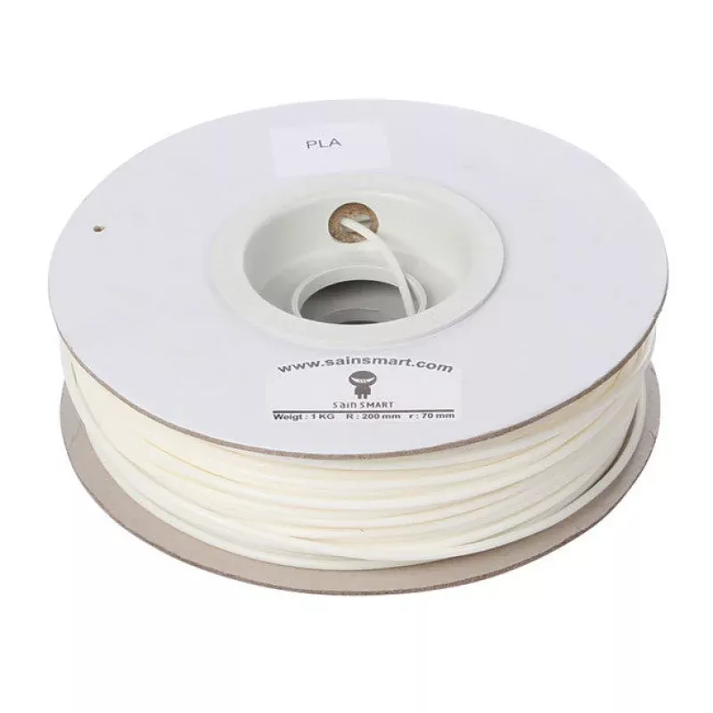 [Discontinued] SainSmart 3mm imported PLA Filament For 3D Printers 1kg *White*