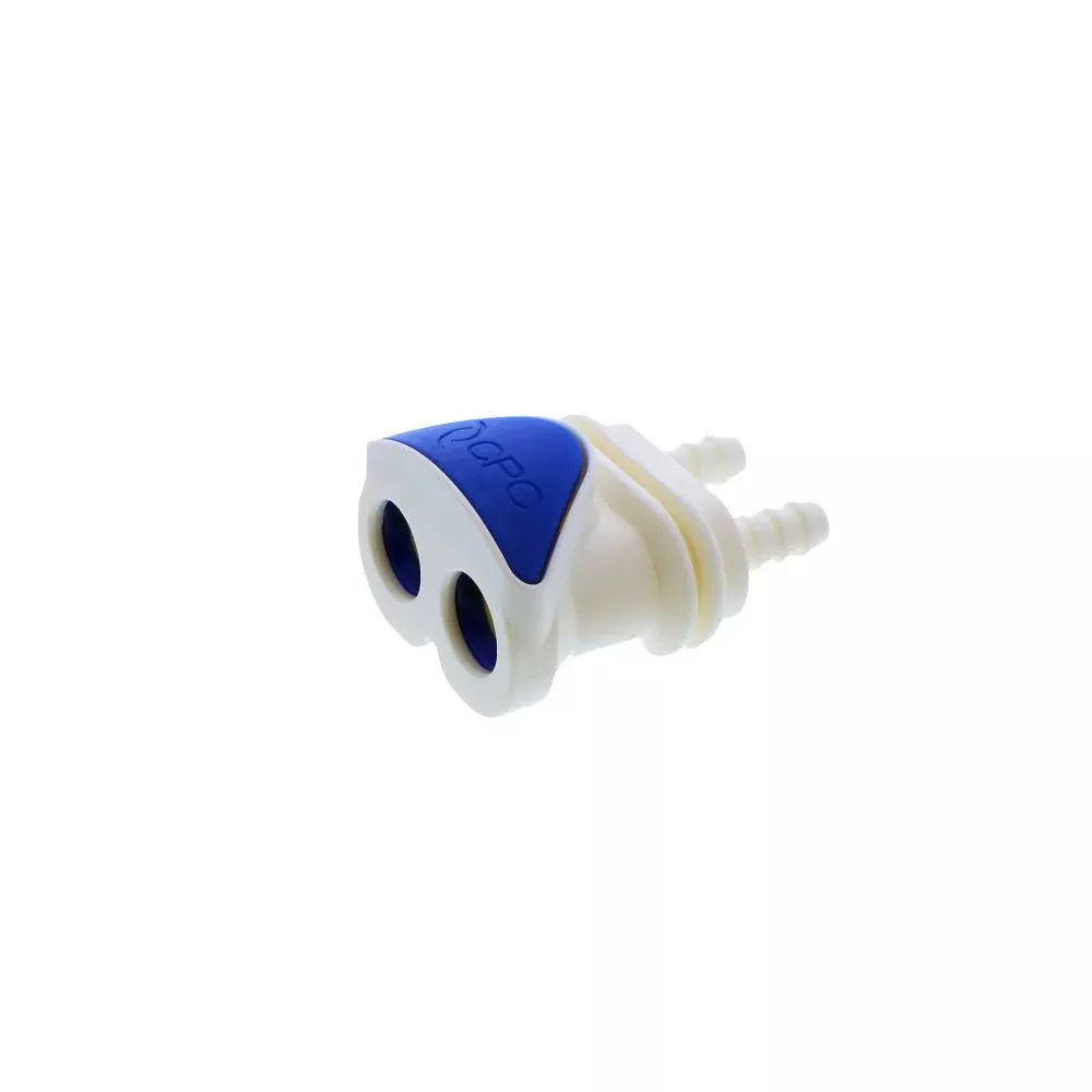 DPC17004 Non-Valved In-Line Hose Barb Coupling Body - 1/4