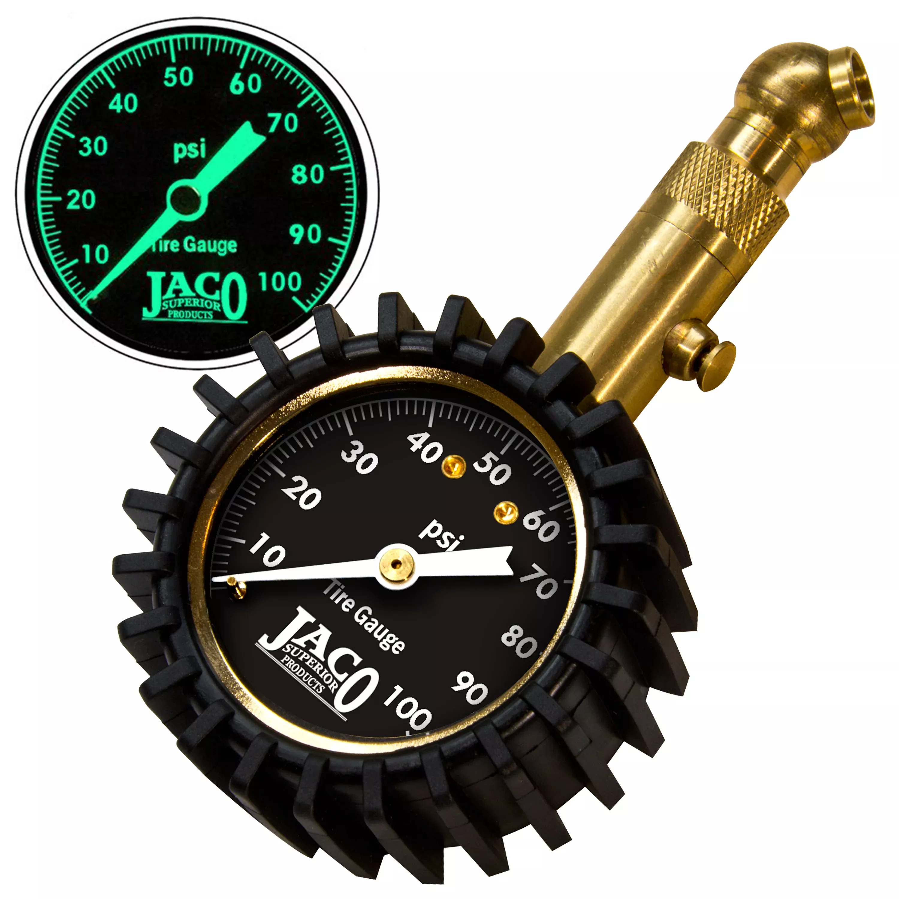 Elite Tire Pressure Gauge - 100 PSI
