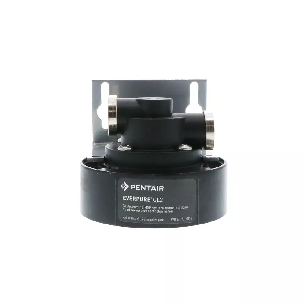 Everpure EV9272-18 QL2 Filter Head With Mounting Bracket 3/8 fpt