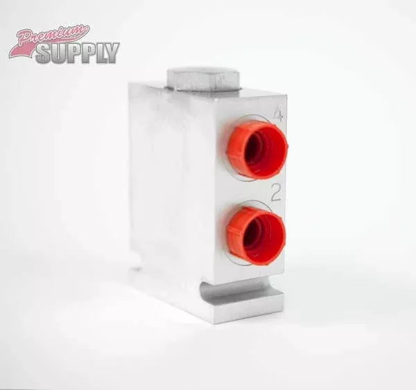 Flow Divider SAE #6 Hydraulic Hose Fitting | PS-Flow Divider