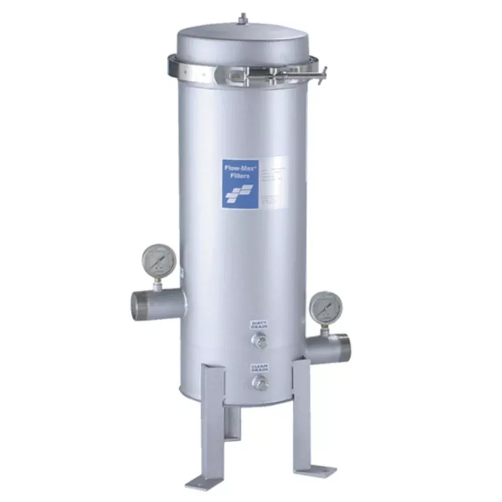 Flow-Max FMJCH90 Stainless Steel Jumbo Filter Housing 100 gpm