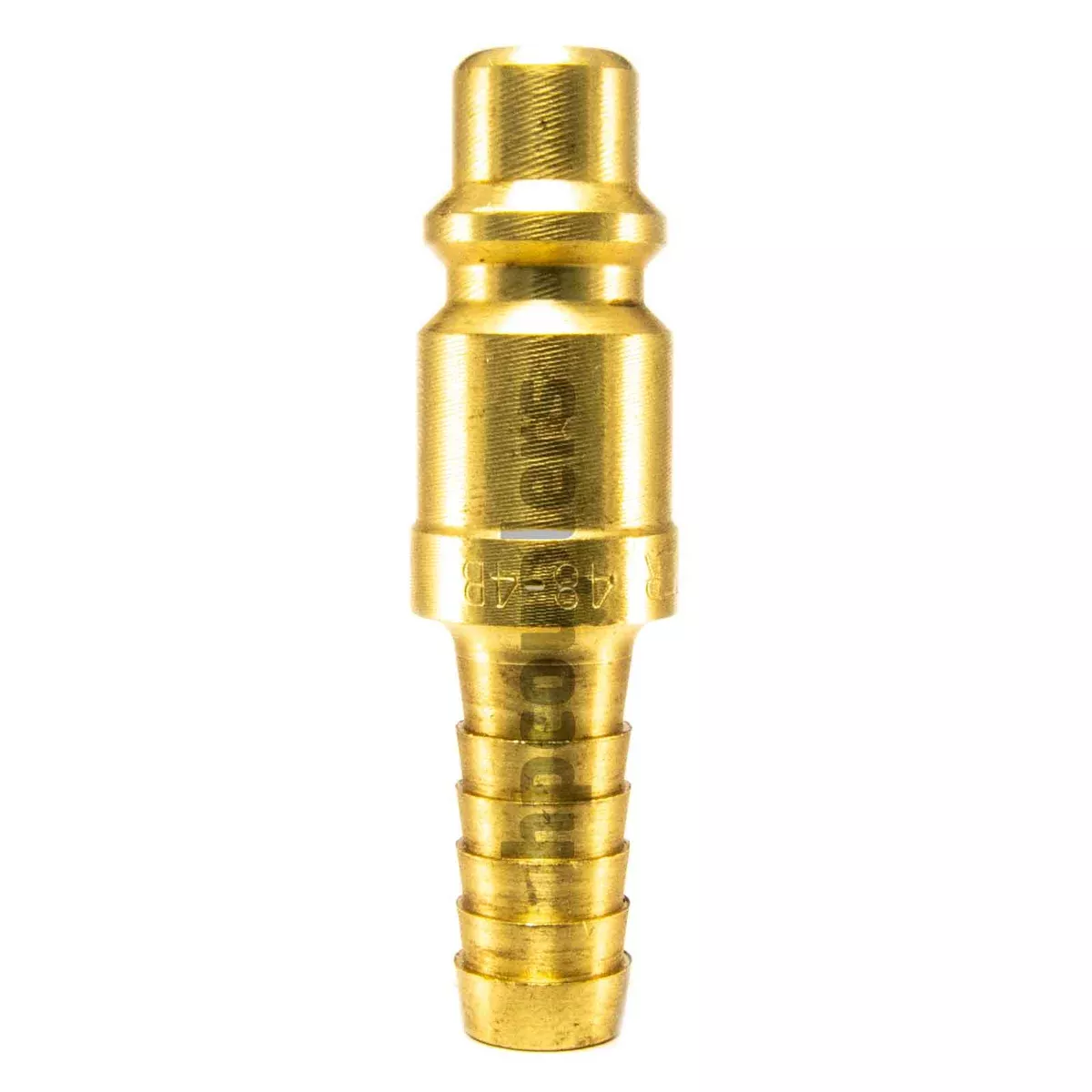Foster 48-4B, 4 Series, Industrial Plug, 3/8" Hose Barb, Brass