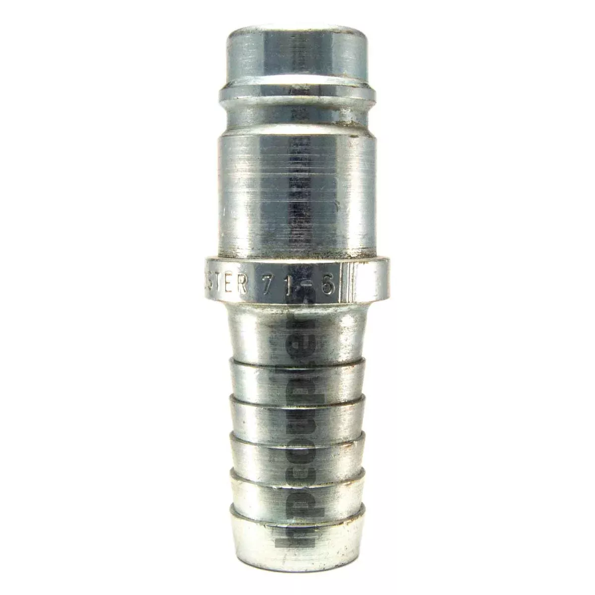 Foster 72-6, 6 Series, Industrial Plug, 1" Hose Barb, Steel