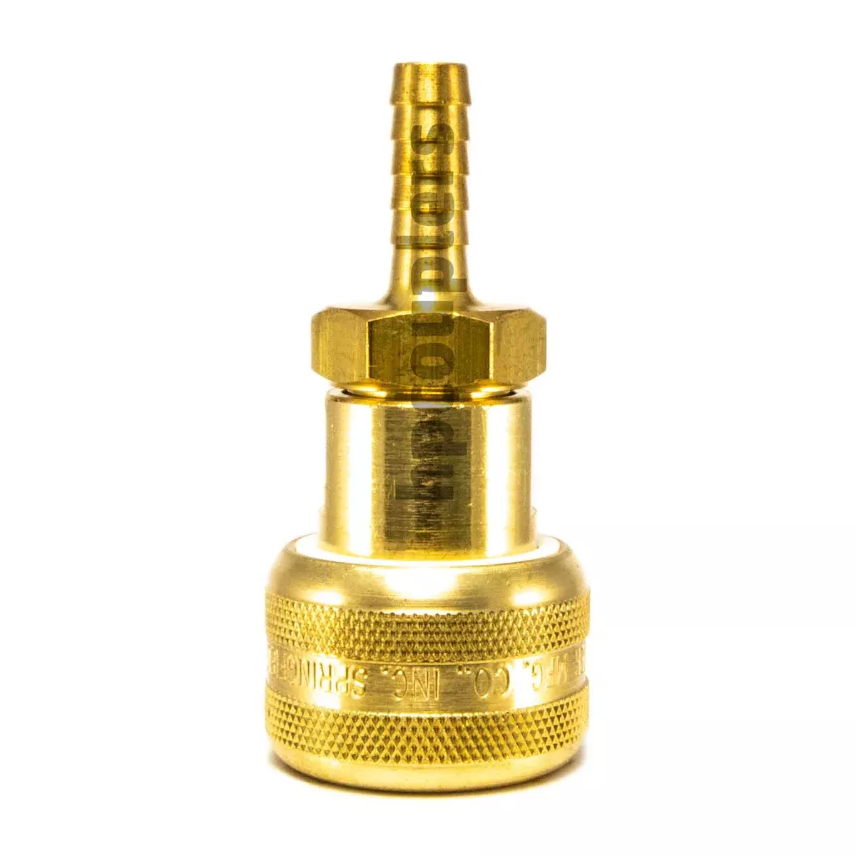 Foster FM3603, 3 Series, Industrial Coupler, Automatic, 1/4" Hose Barb, Brass