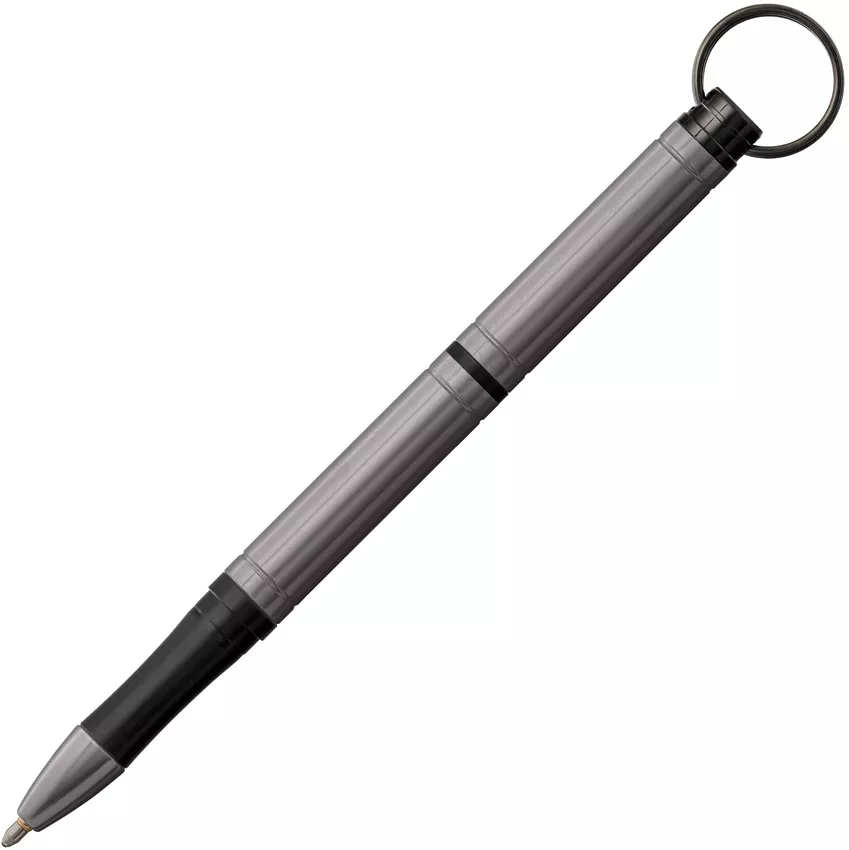 Gray Backpacker Keyring Pen