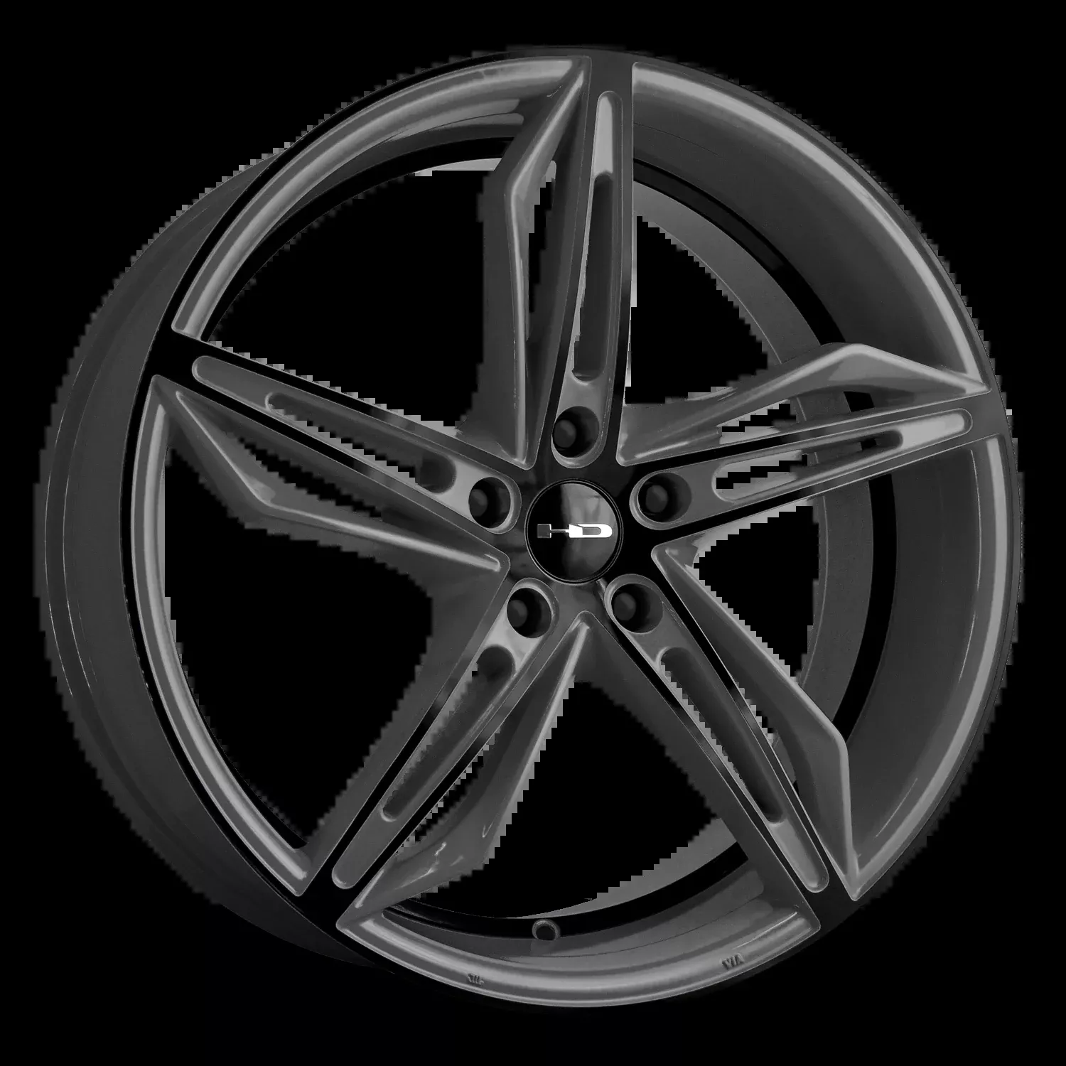 HD Wheels Fly Cutter | Grey with Black Face