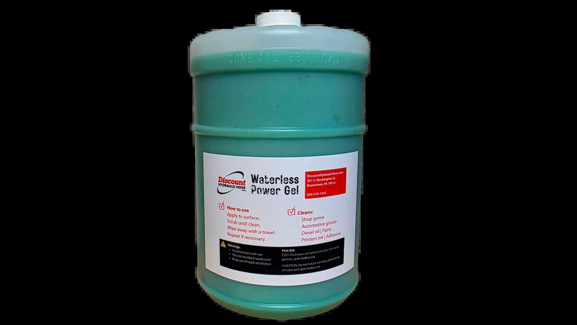 HG-1gal | Waterless Power Gel Gallon with pump