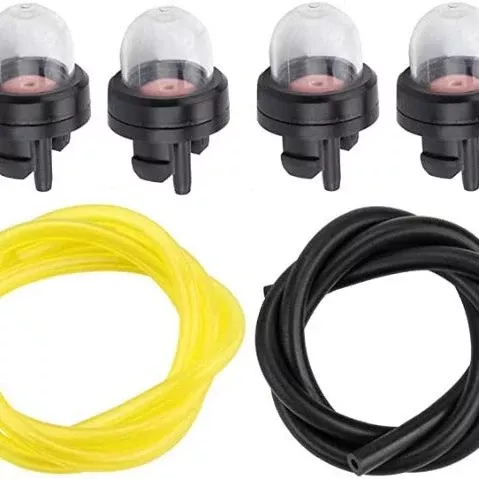 Hipa 4 Pack 12318139130 Primer Bulb Kit for Echo CS400 CS310 CS300 CS301 CS305 CS306 CS340 CS341 CS345 CS346 CS352 CS3450 Chainsaw PB770H SRM400U