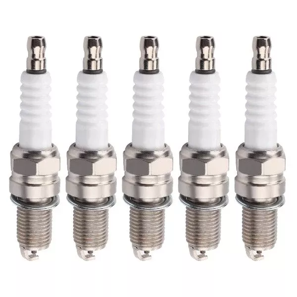 Hipa 5 Pack For Spark Plug -Laser Platinum Resistor # DCPR 7 E # 3932 # Pre-Gapped