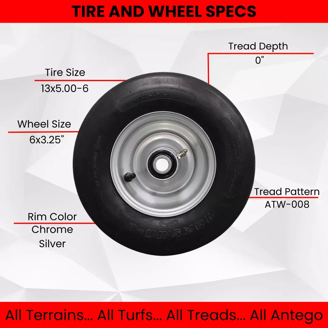 Hustler 13x5.00-6 Replacement Wheel