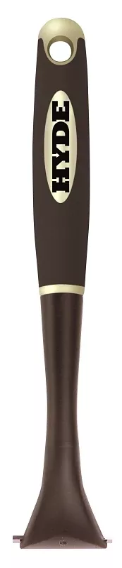 Hyde MAXXGRIP PRO Series 10610 Scraper, 2 in W Blade, 2-Edge Blade, Carbide Blade, Rubber Handle, Soft Grip Handle