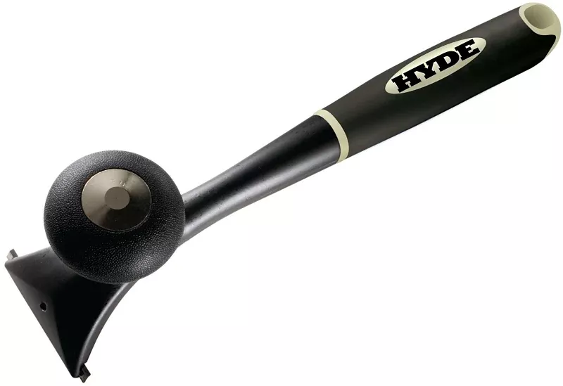 Hyde MAXXGRIP PRO Series 10620 Pull Scraper, 2-1/2 in W Blade, 2-Edge Blade, Tungsten Carbide Blade, Nylon Handle
