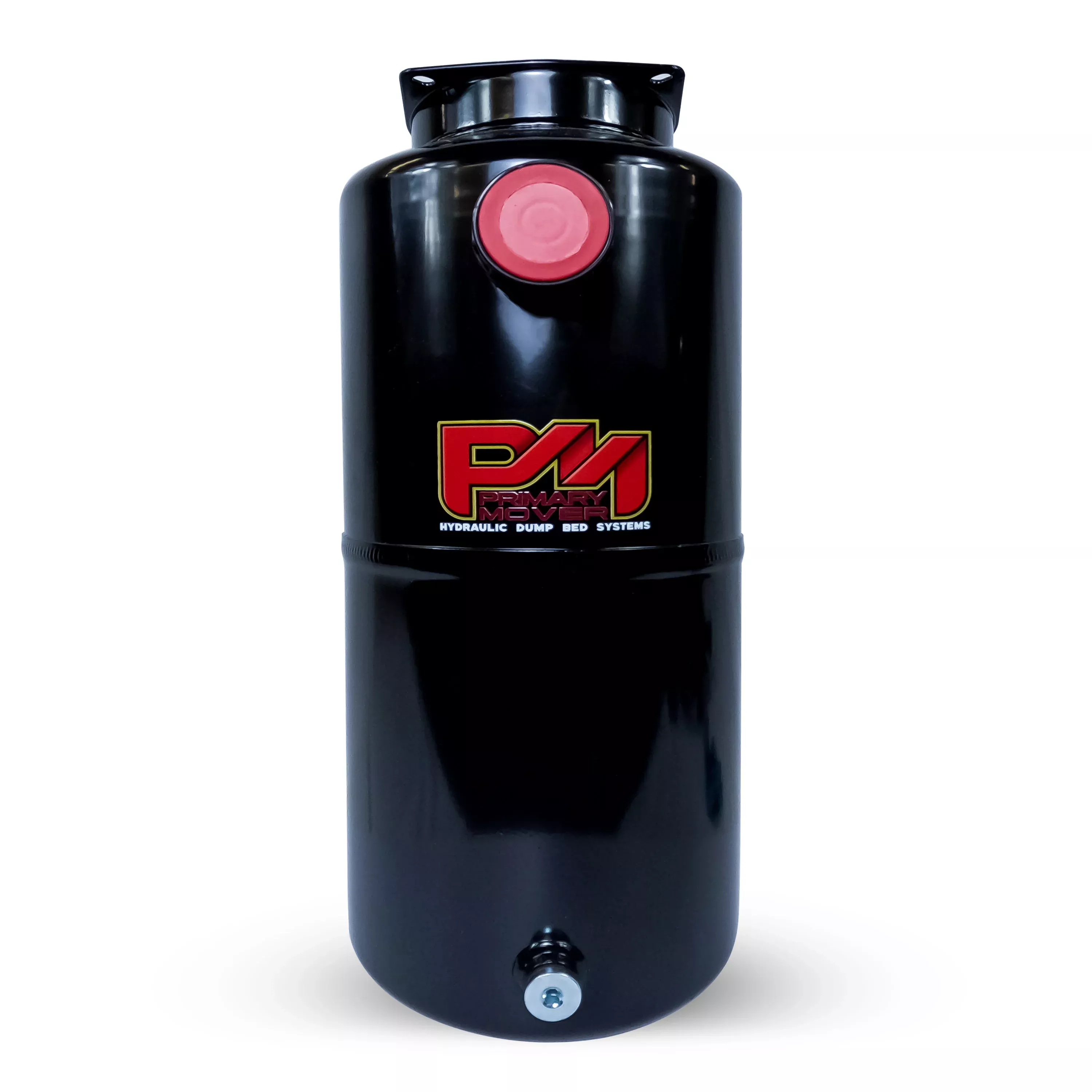 Hydraulic Power Unit Replacement Reservoir 8 Quart Steel Round