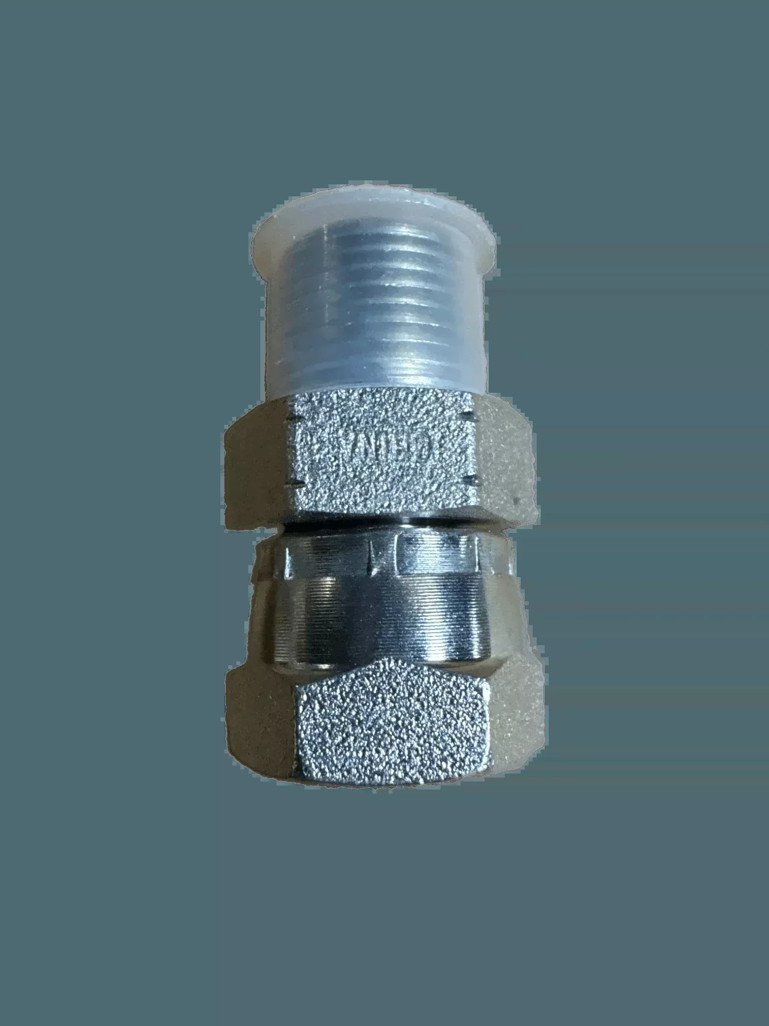 Hydraulics Restrictor Fitting - Pipe Thread - Swivel - Male 3/8 in x Female 3/8 in - 1/16" Hole