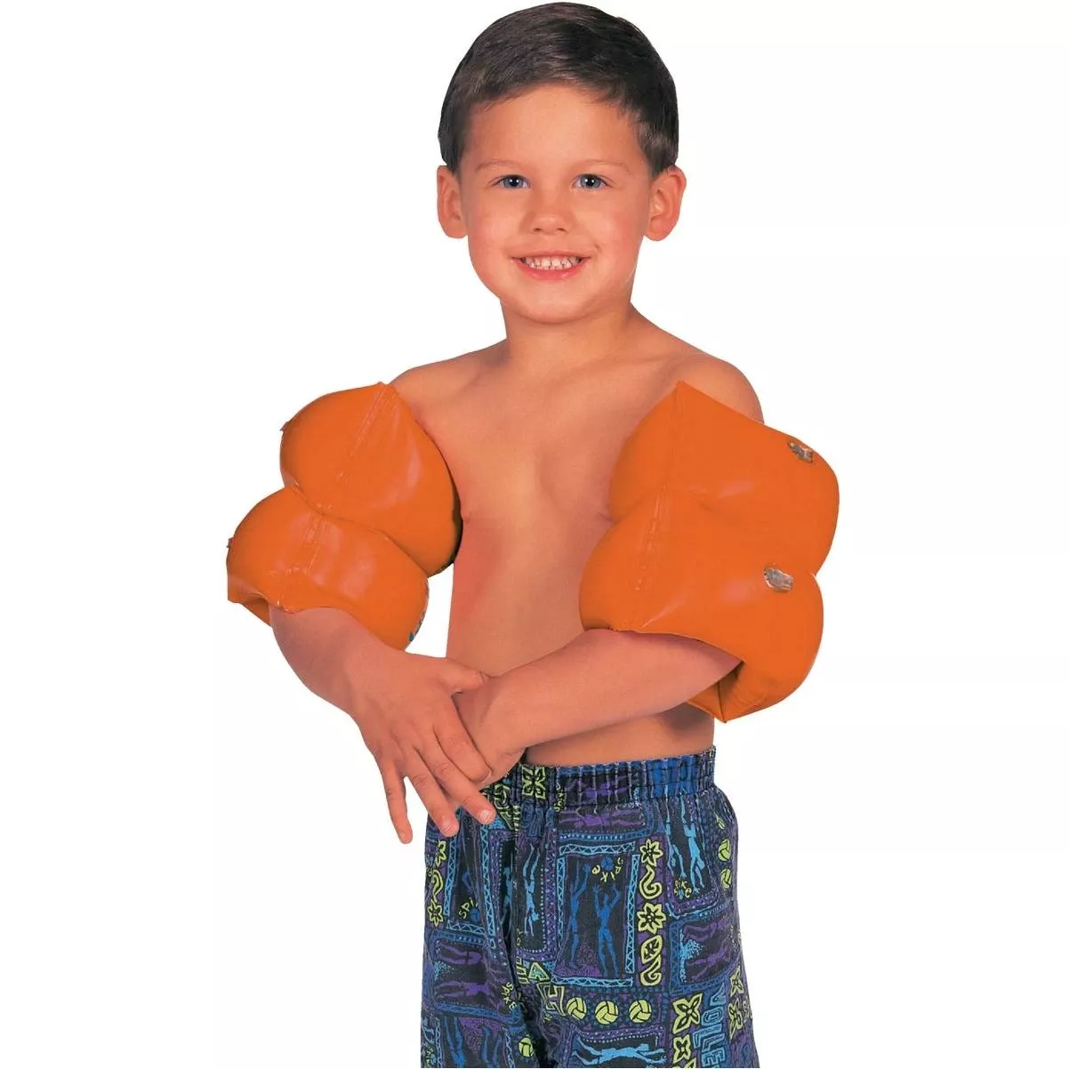 Intex Bright Orange Kids Arm Float – Safe Swimming Aid