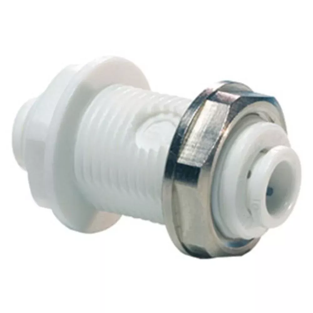 John Guest Bulkhead Union Polypro - 3/8