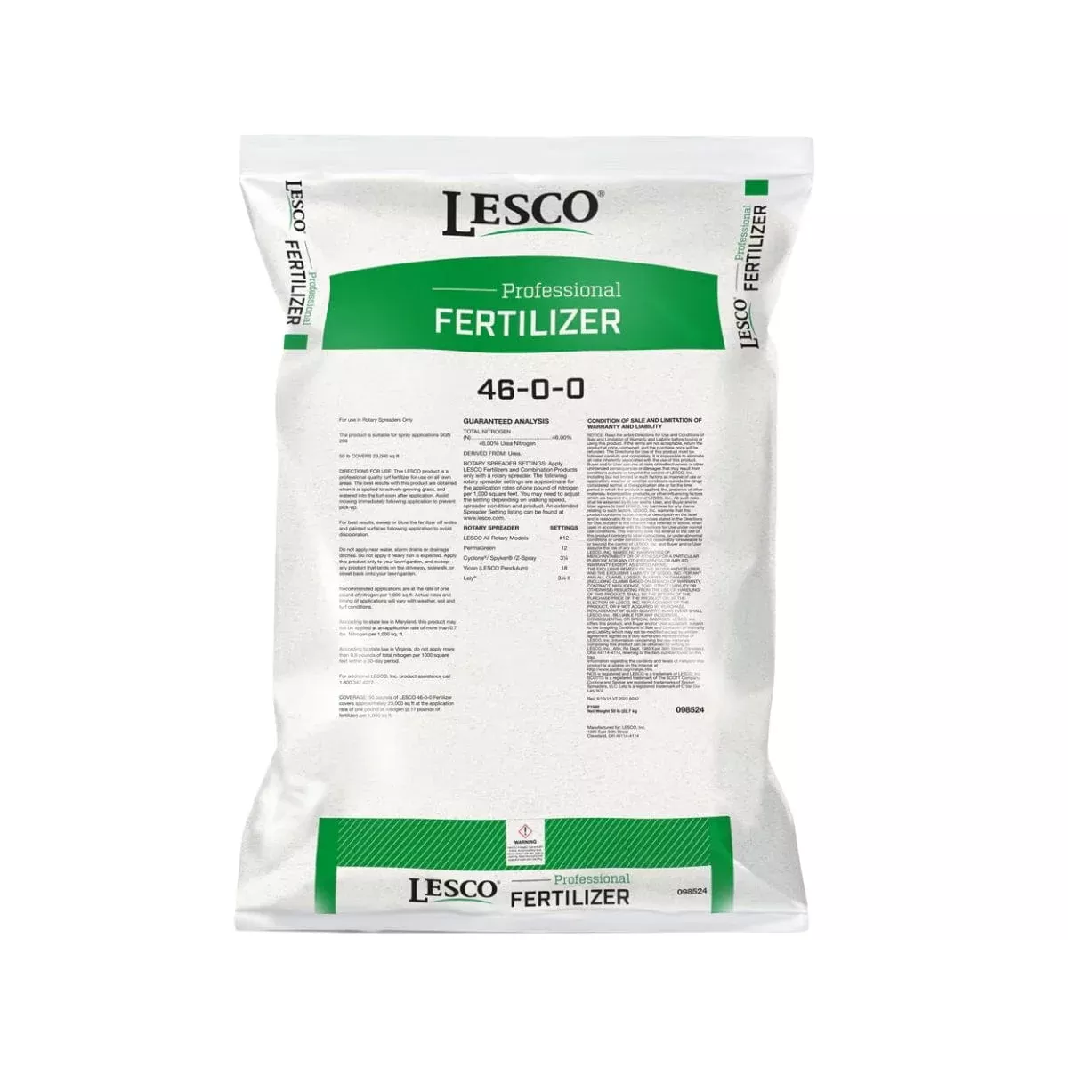 LESCO 46-0-0 Sprayable Urea – High-Nitrogen Turf Fertilizer