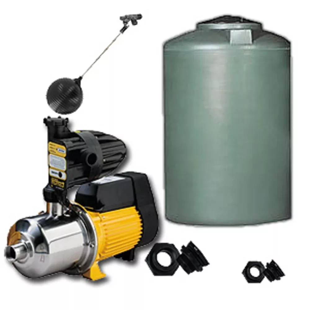 Low Flow Water Package w/ 200 gal Tank and Fittings