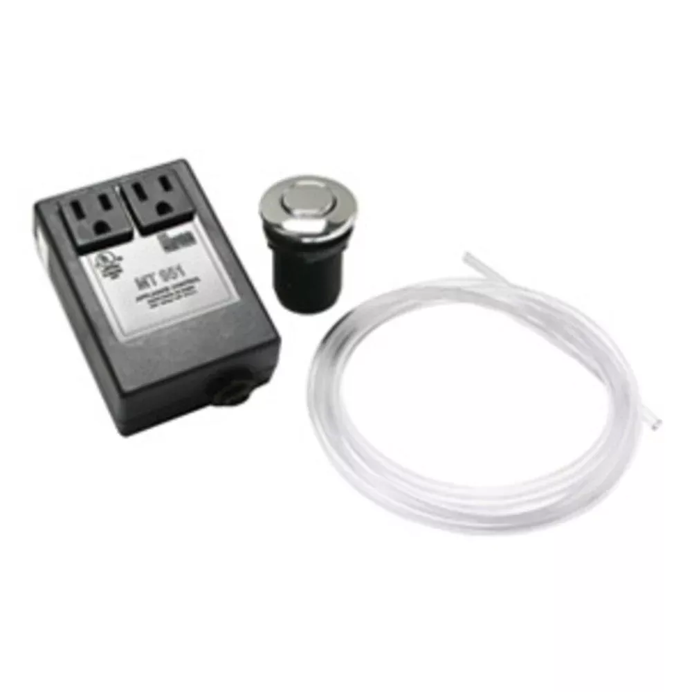 Mountain Plumbing MT951 Round Classic Touch Waste Disposer Air Switch