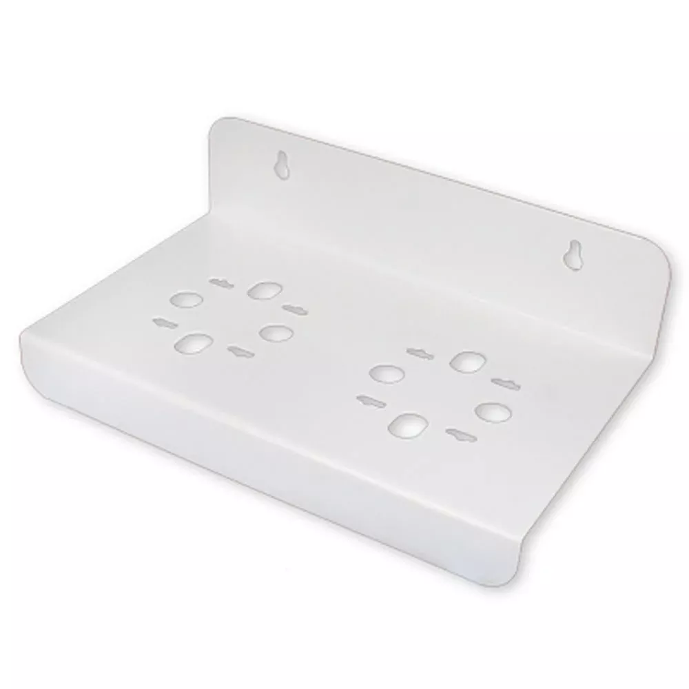 Mounting Bracket for Two Standard 3/4" Housings Powder Coated Metal