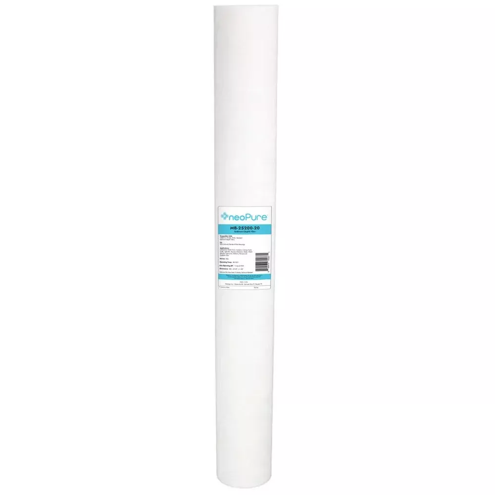 Neo-Pure MB-25200-20 20" Polypropylene Sediment Depth Filter 20 mic