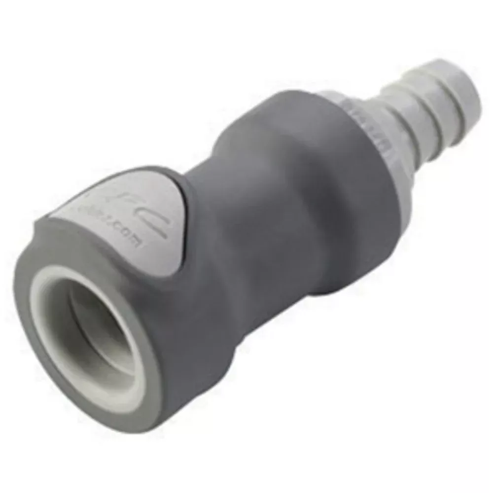 NS4D17006 Valved In-Line Hose Barb Coupling Body 3/8 ID Barb