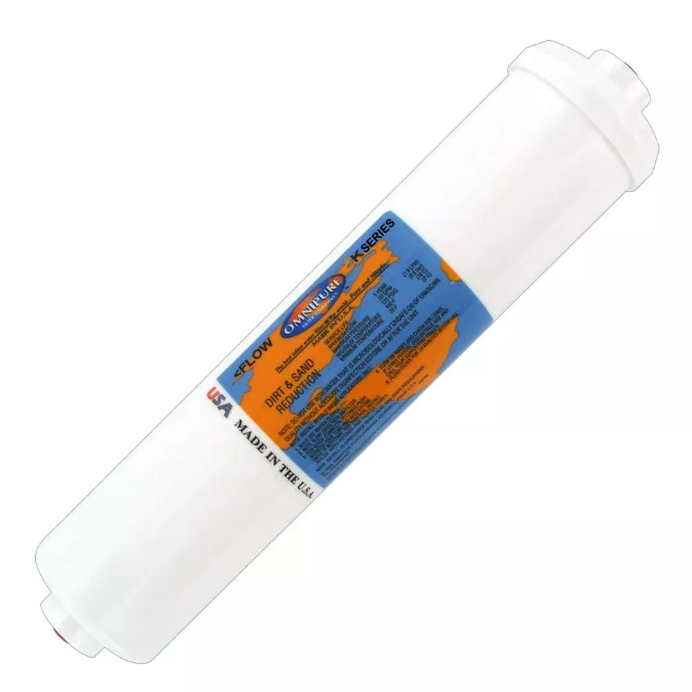 Omnipure K5533-BB/K5540-BB Inline GAC 10" x 2.5" Postfilter 1/4 FPT