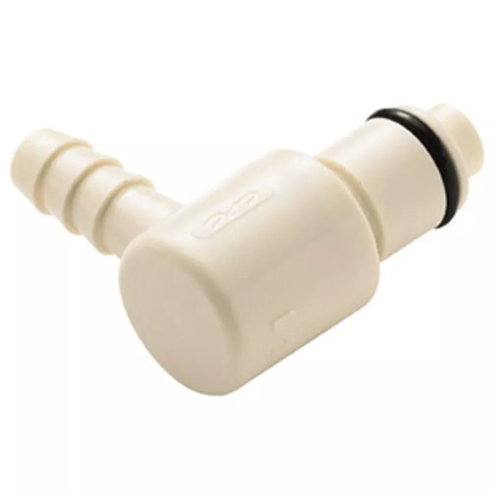 PLC2300412 Elbow Hose Barb Coupling Insert 1/4 ID Barb