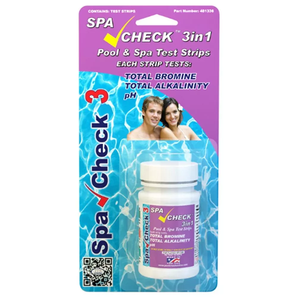 Pool Check Spa Check 3 in 1 (50/bottle)