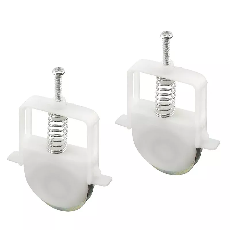 Prime-Line B 631 Adjustable Roller Assembly, Top/Bottom Mounting, 1 in Dia Roller, 1/4 in W Roller, Steel Roller