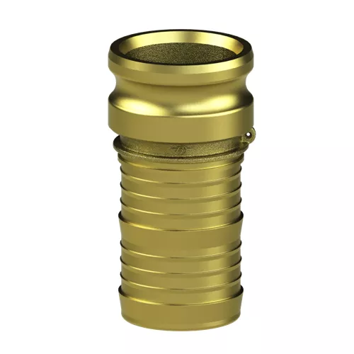 PT Coupling 07E BRASS – 3/4in Part E Adapter x Hose Shank Brass
