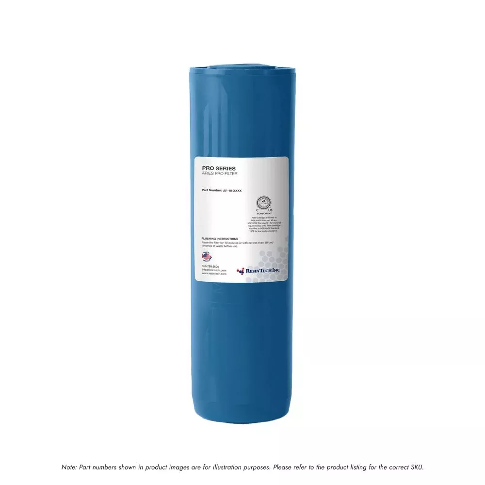 ResinTech AF-10-1091 Bone Char Fluoride Reduction Filter 2.5" x 10"