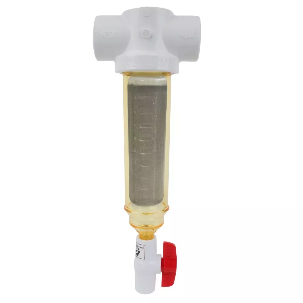 Rusco Chemically Resistant Spin Down Filter T Style 2" SS